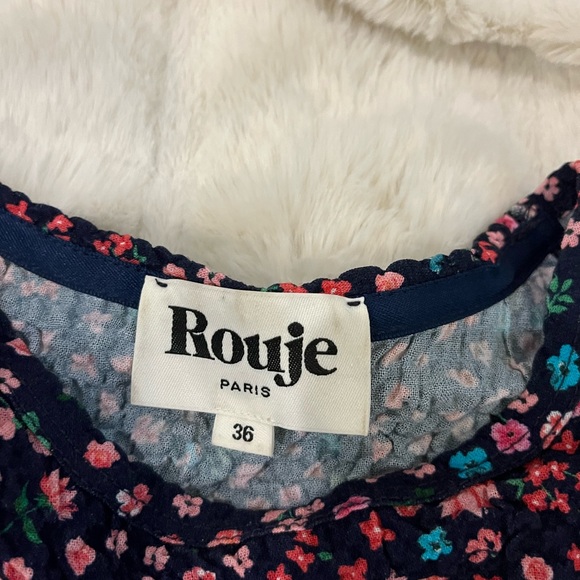 Rouge, flower crop top, size 36 fits like small - Picture 2 of 2